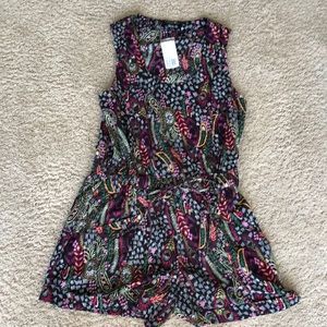 NWT.  Button up forever 21 romper.